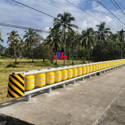 Segurança do tráfego rodoviário PU espuma EVA rodoviária rolante barril guarda