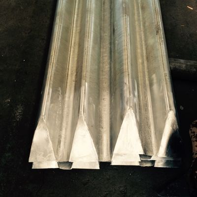 Fim de ponte de guarda de rolamento galvanizado e revestido com pó para proteção duradoura