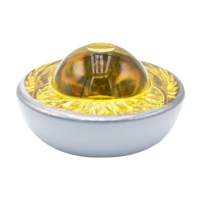 Marcador de LED de alta visibilidade de vidro pequeno, cat eye road stud para segurança rodoviária IP68 acreditado