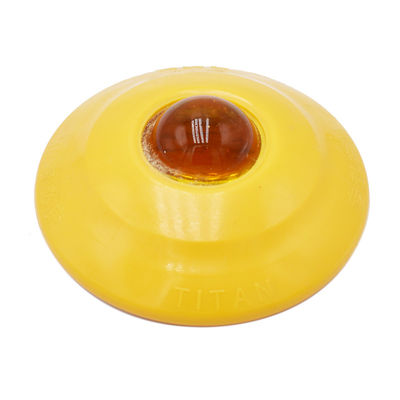 Estrada Refletora Olho de Gato Estrada Estampa Plástico com LED Cor Vermelho Azul Amarelo Escrever Verde