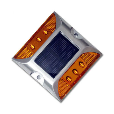 Segurança rodoviária G105 Marcador LED solar de alumínio para rodovias fita refletora 10cm-25cm