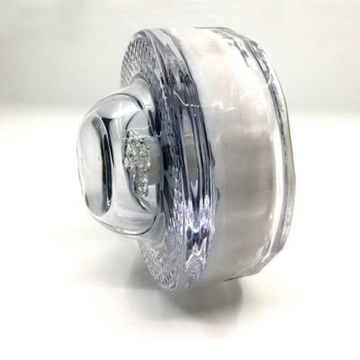 Red Cat Eye Solar Flashing Light Glass Road Stud para Auto-estrada 123*45mm Azul