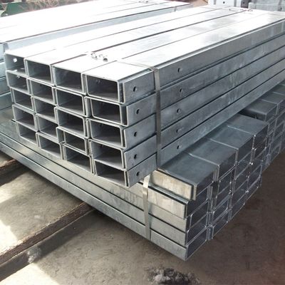 Segurança rodoviária Alta velocidade Post em forma de U galvanizado a quente para segurança rodoviária Q235 Q345