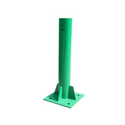 Post de flange de aço galvanizado por imersão a quente para desempenho duradouro