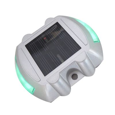 100*100*20mm de alumínio com lâmpadas solares LED para passagens de pedestres