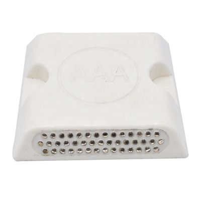 Vermelho Amarelo Verde Azul Branco Solar Flashing Plástico Quadrado Rodoviário Stud para o tráfego rodoviário