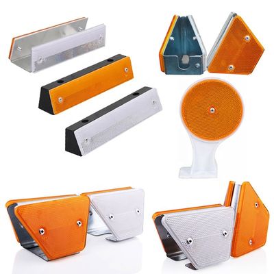 Refletores de marcação rodoviária para refletores de plástico rodoviário em branco amarelo vermelho azul e verde