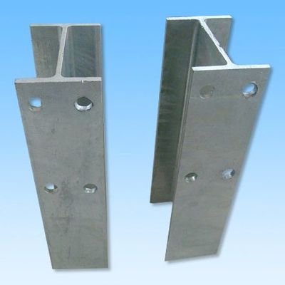 Q235 Q345 150*100*4.3*5.5mm Galvanizado a quente