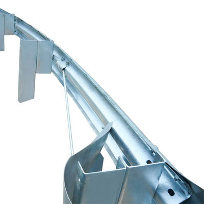 Corrimão de proteção de estradas galvanizado de feixe W com certificados CE/BV/ISO e padrão AASHTO M-180