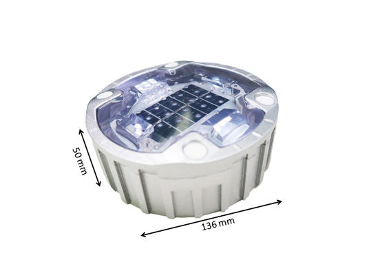 Segurança rodoviária LED Strobe Alumínio Reflector Road Stud em branco para suas necessidades