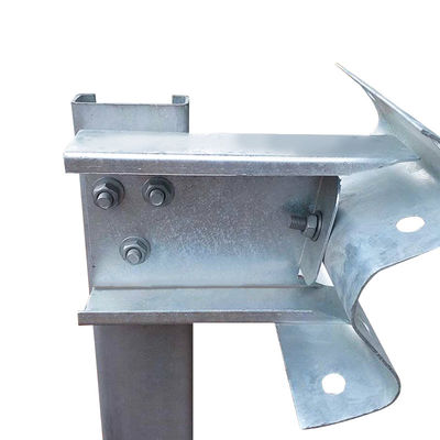 Barreira de segurança rodoviária com aço galvanizado Q235 Q345 e certificação ISO 9001