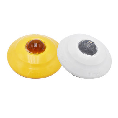 LED plástico olho de gato luz refletora solar rodoviário estribo feito de PVC altamente visível