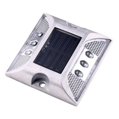 Marcador vermelho da estrada sinalização de aviso LED Solar Cat Eye Road Stud para melhorar a segurança