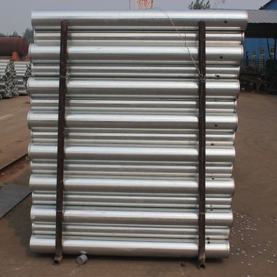 Espaçador de corrimão de estrada AASHTO M180 Post redondo de aço galvanizado para segurança rodoviária