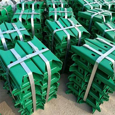 Q235 Q345 Grampos de proteção de estradas de aço galvanizado com especificações personalizadas