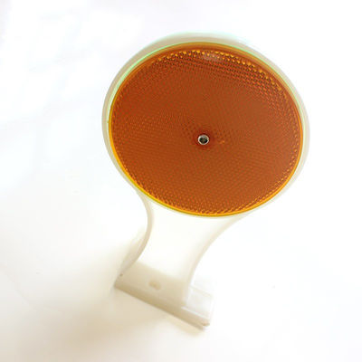 Reflector de luzes rodoviárias com post de aviso de segurança de PVC e corrimão de proteção de borboleta de barreira