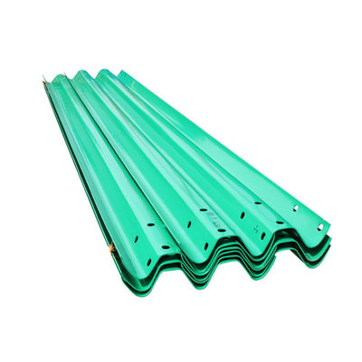 CE/BV/ISO 18001 Certificado W Beam 2 Curva de proteção de aço flexível para barreira de colisão na estrada