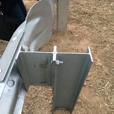 Segurança do Tráfego Rodoviário H Post para a Segurança Zinc revestido aço galvanizado Highway Guardrail
