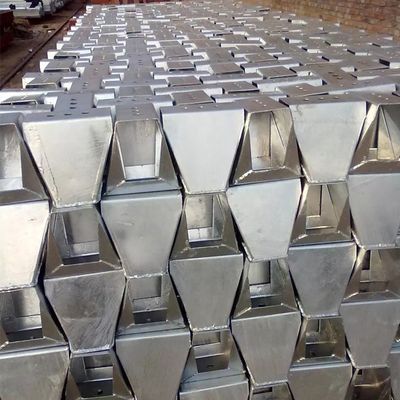 Espaçador de corrimão de aço galvanizado revestido de zinco com certificação ISO9001 2008