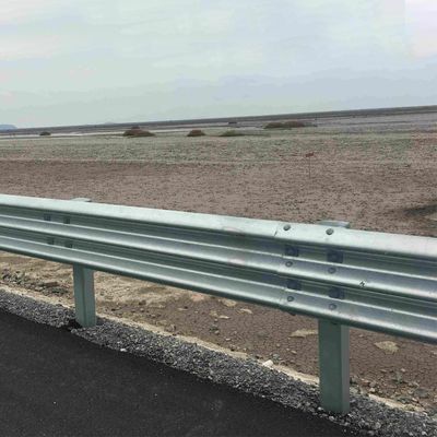 Barreira recta Galvanizado de aço galvanizado de estrada