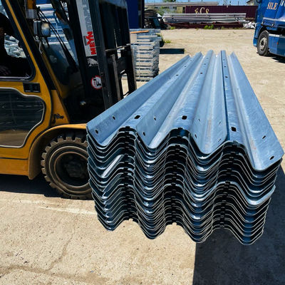 Barreira recta Galvanizado de aço galvanizado de estrada