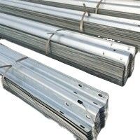 Segurança do Tráfego em Estradas de Estrada personalizada W Beam Steel Guardrail Hot Dip Galvanized Q235 Q345