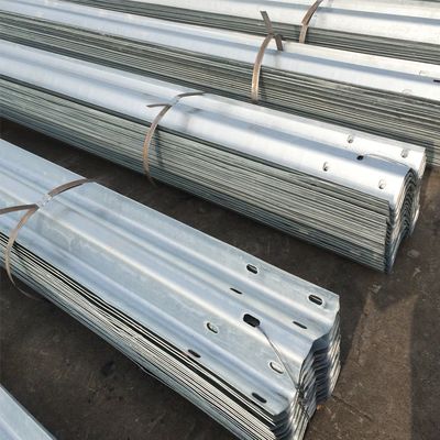 Segurança do Tráfego em Estradas de Estrada personalizada W Beam Steel Guardrail Hot Dip Galvanized Q235 Q345