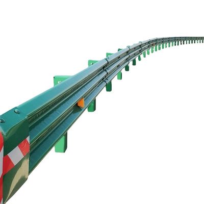 Sistema de barreira de trânsito de corrimão galvanizado personalizado para instalações de segurança rodoviária