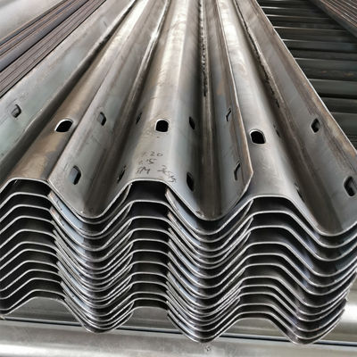 Segurança ao ar livre Trilha de proteção de aço galvanizado para alerta e medidas de tráfego rodoviário