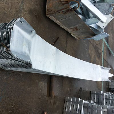 Galvanizado Highway Guardrail End Buffer de aço personalizado para soluções de segurança rodoviária