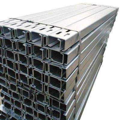 Alta durabilidade AASHTO M-180 Metal Corrugated Beam C Post para promoção de guardrail rodoviário