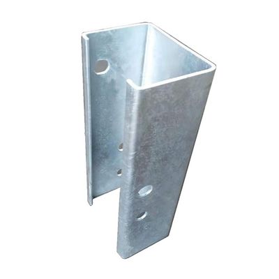 Post de proteção de estradas para pessoas seguro U tipo de vedação de aço Post para vedação duradoura