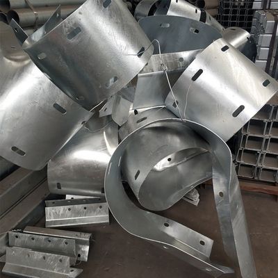 Fim de amortecedor de corrimão galvanizado a quente para proteção da segurança rodoviária