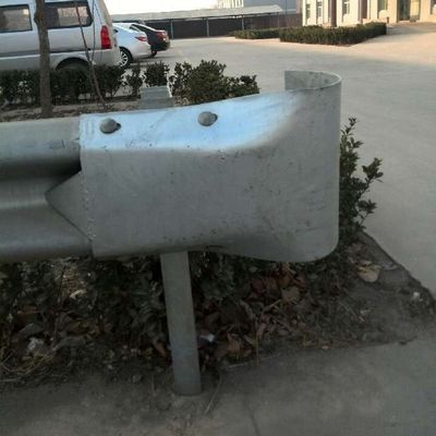 Barreira de colisão galvanizada personalizada Terminal redondo final para segurança rodoviária