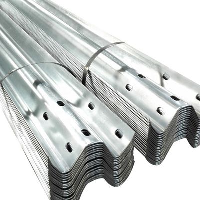 Segurança do Tráfego Rodoviário Barreira Direita Barreira de Aço Galvanizado