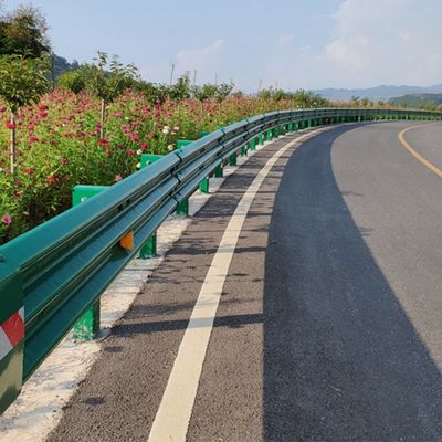 Segurança do Tráfego Rodoviário Barreira Direita Barreira de Aço Galvanizado