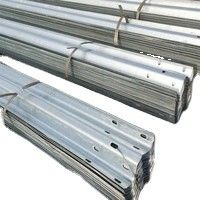 Segurança do Tráfego Rodoviário Barreira de colisão de metal galvanizada e revestida em pó para rodovias