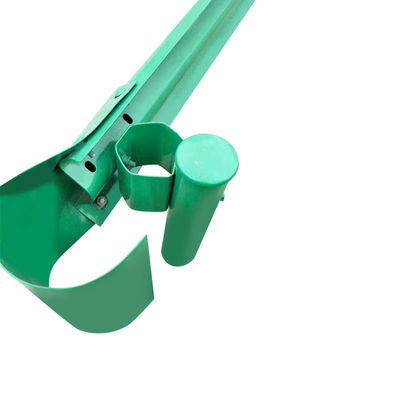 Polvo galvanizado revestido de W Beam Highway Guardrail Crash Barrier Terminal Round End
