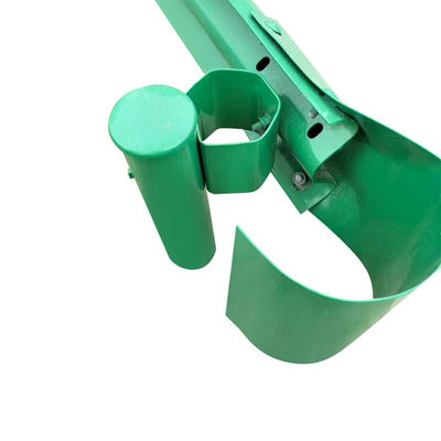 Polvo galvanizado revestido de W Beam Highway Guardrail Crash Barrier Terminal Round End