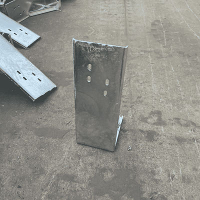 Post de flange de guarda rodoviária com material de aço inoxidável com padrão