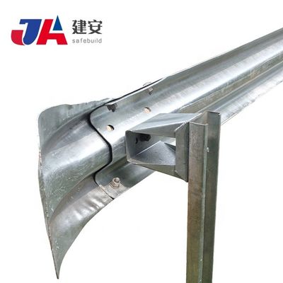 Q235 Q345 Galvanizado Highway Guardrail Fishtail End para barreira de aço anticorrosivo