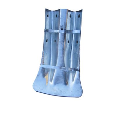 Galvanizado a quente AASHTO M180 Standard Steel Guardrail Fishtail End para segurança rodoviária