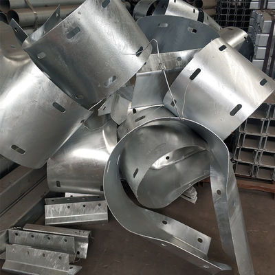 Endereço tampão da grade de segurança galvanizado revestido com pó para proteção reforçada