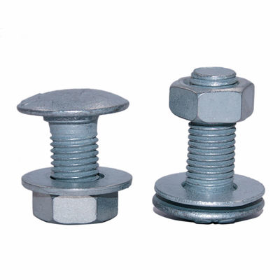 Conveniente Q235 Q345 parafusos de aço e porca para controle de multidão multi-aplicação