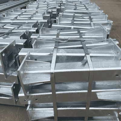 Post de flange de metal galvanizado anticorrosivo para segurança e fiabilidade na estrada