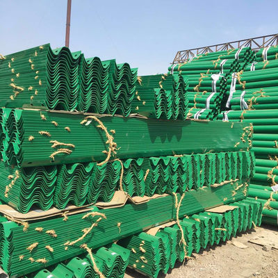 Corrimão de segurança rodoviário de aço galvanizado certificado CE/BV/ISO com extremo terminal de cauda de peixe