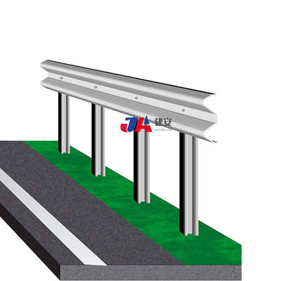 Barreira de trânsito para proteção de estradas de aço corrugado galvanizado