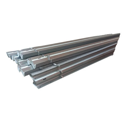 Segurança ao ar livre W Beam Steel Highway Guardrail Exportado para o Brasil