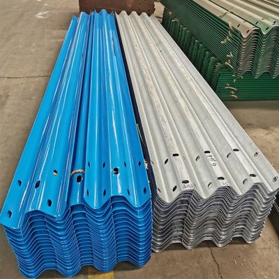 Segurança ao ar livre W Beam Steel Highway Guardrail Exportado para o Brasil