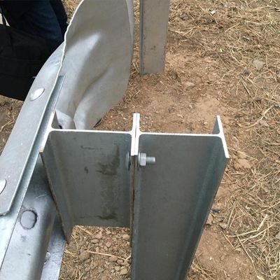 Q345 Aço de tira DIP galvanizado a frio 600G/M2 Aço rodoviário W Beam Guardrail